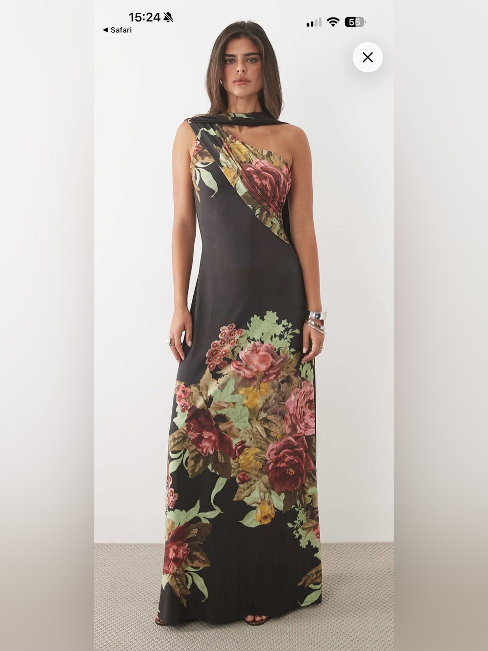 ASOS Floral Maxi Dress